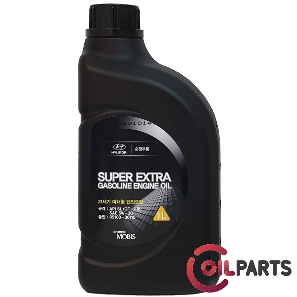 Масло Mobis Hyundai/KIA Super Extra Gasoline 5W-30, 1L 05100-00110