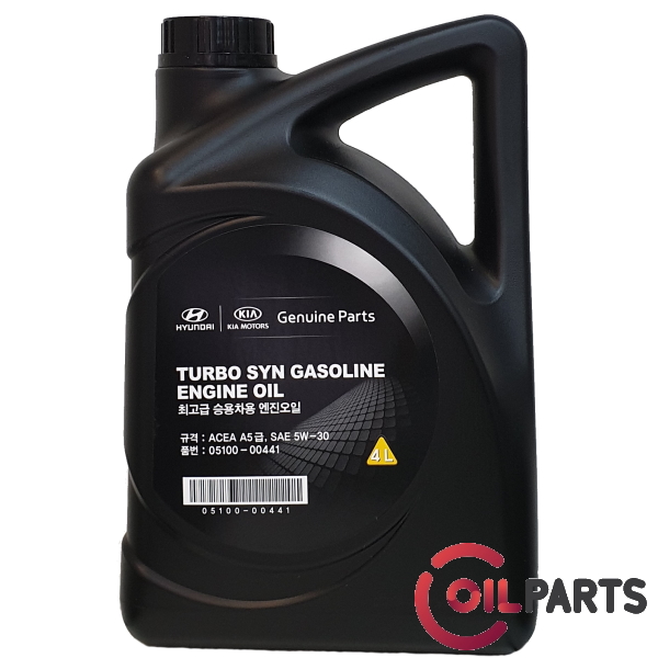 Масло Mobis Hyundai/KIA Turbo SYN Gasoline 5W-30, 4L 05100-00441