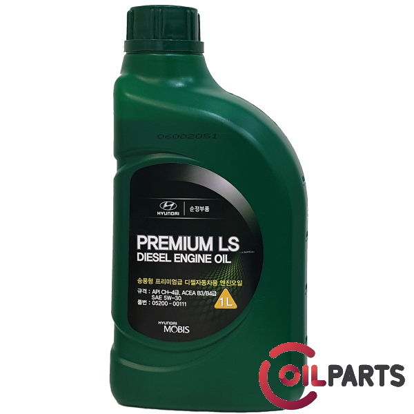 Масло Mobis Hyundai/KIA Premium LS Diesel 5W-30, 1L 05200-00111