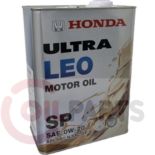 Масло Honda Ultra LEO SP/GF-6 0W-20 (4л.)
