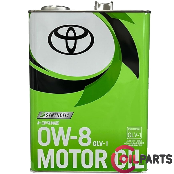 Олива Toyota Synthetic Motor Oil GLV-1, 0W-8 (Japan), 4л