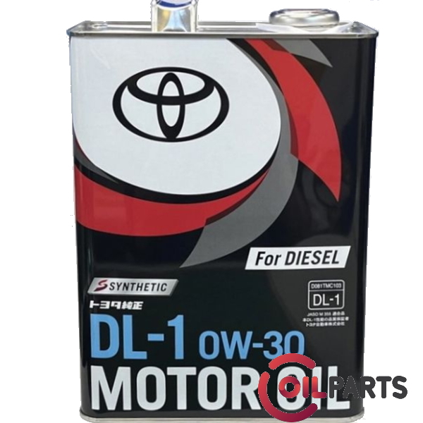 Олива Toyota Diesel DL-1, 0W-30(Japan), 4л.