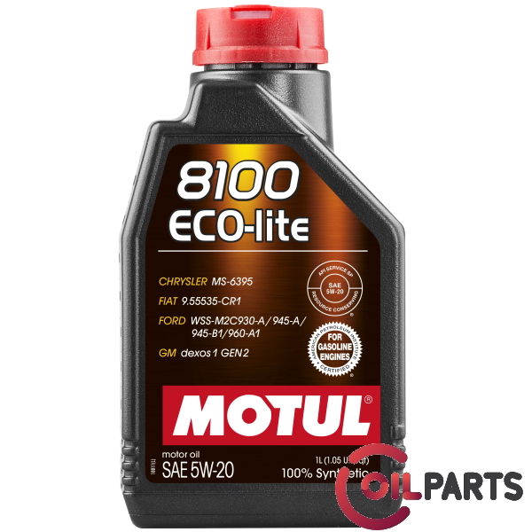 Масло Motul 8100 Eco-lite 5W-20, 1л. 109102