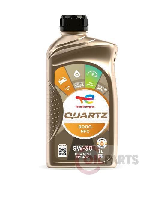 Олива TOTAL QUARTZ 9000 NFC 5W-30, 1л 213777