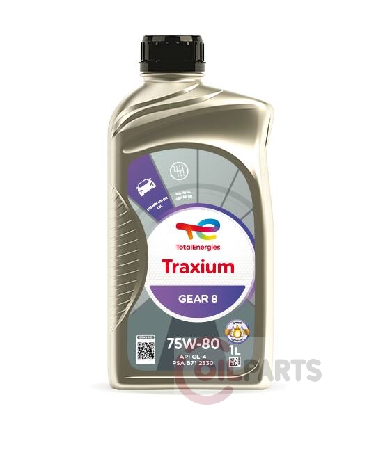 Олива TOTAL TRAXIUM GEAR 8 75W-80, 1л 214082