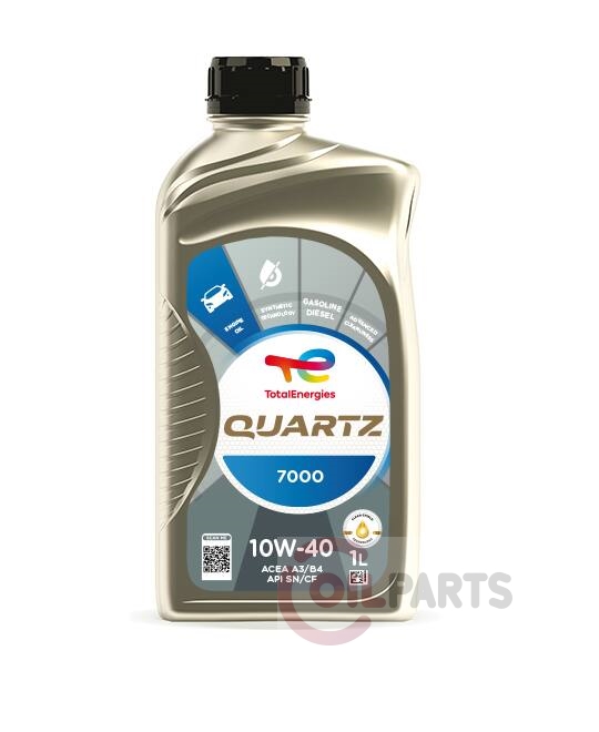 Масло TOTAL QUARTZ 7000 10W-40, 1л.