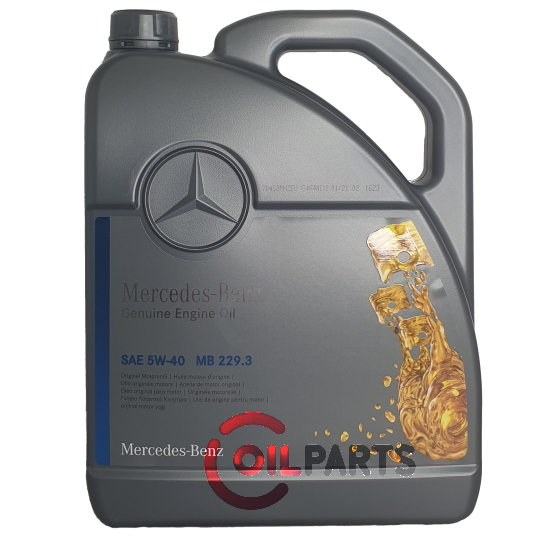 Масло MB 5W-40, 229.3, 5л. A000989910213AHFE