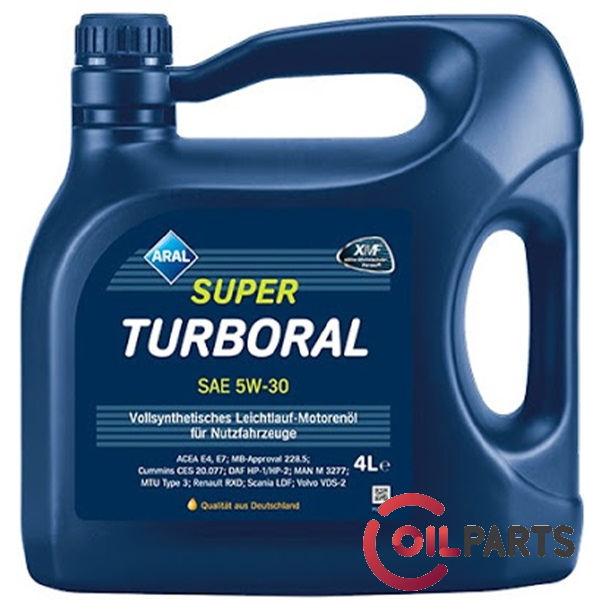 Масло Aral SuperTurboral LA 5W-30, 4л. 15871F 