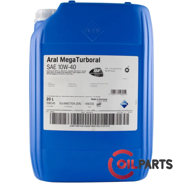 Масло Aral MegaTurboral 10W-40, 20л. 15BC45