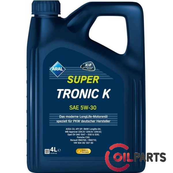 Масло  Aral EcoTronic F 5W-20, 4л 15570E