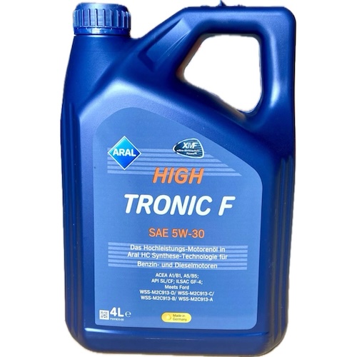 Олива Aral HighTronic F 5W-30, 4л. 15F458