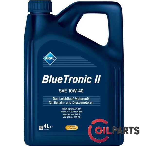 Олива Aral BlueTronic II 10W-40, 4л. 15F470