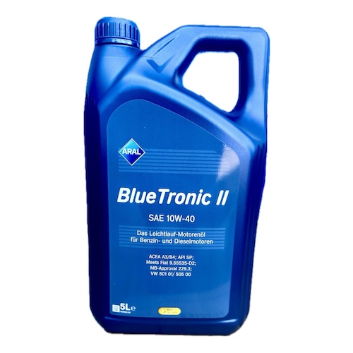 Олива Aral BlueTronic II 10W-40, 5л. 15F471