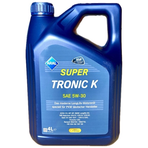 Олива Aral SuperTronic K 5W-30, 4л. 15F476