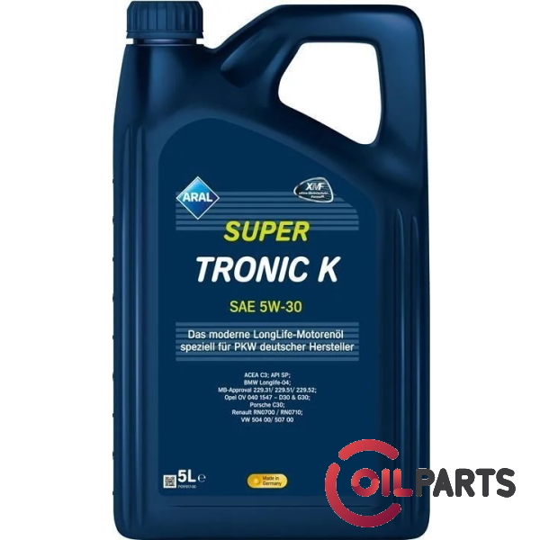 Олива Aral SuperTronic K 5W-30, 5л. 15F477