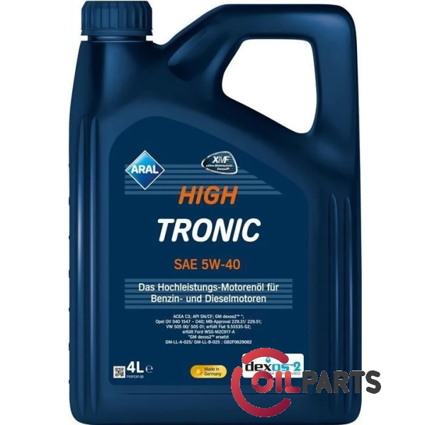 Олива Aral HighTronic 5W-40, 4л. 15F47C