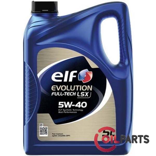 Олива ELF Evolution FULLTECH LSX 5W-40; 5L