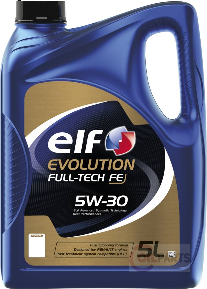 Масло ELF Evolution FULLTECH FE 5W-30 (5л.)