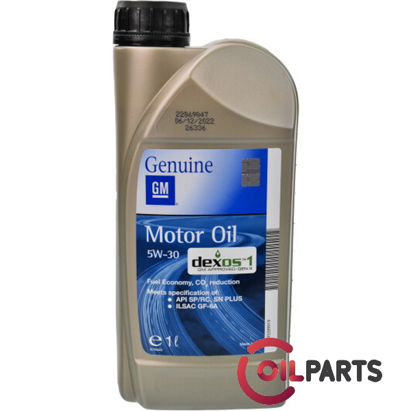 Масло GM Dexos1 Gen2 5W-30 (1л.)