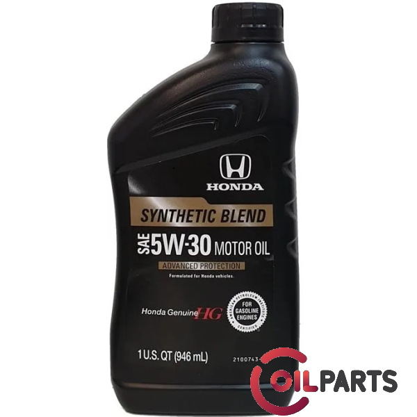 Масло HONDA 5W-30 SYNTHETIC BLEND, SP/GF-6, 1qt. 