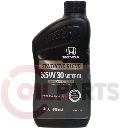 Масло HONDA 5W-30 SYNTHETIC BLEND, SP/GF-6, 1qt. 