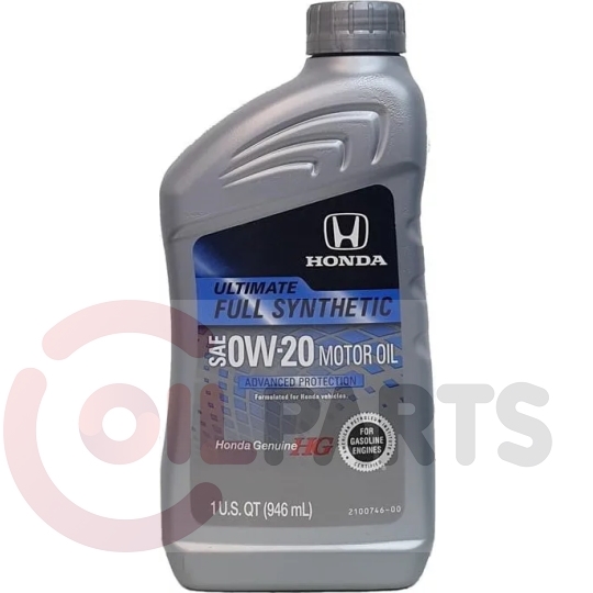 Олива HONDA 0W-20 Ultimate FULL SYNTHETIC SP/GF-6, 1qt.(08798-9137)