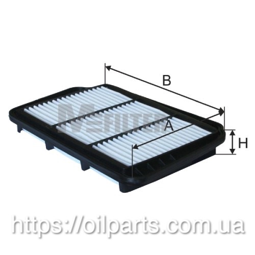 Фильтр воздушный M-Filter K742