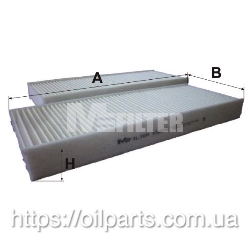 Фильтр салона M-Filter K9075-2