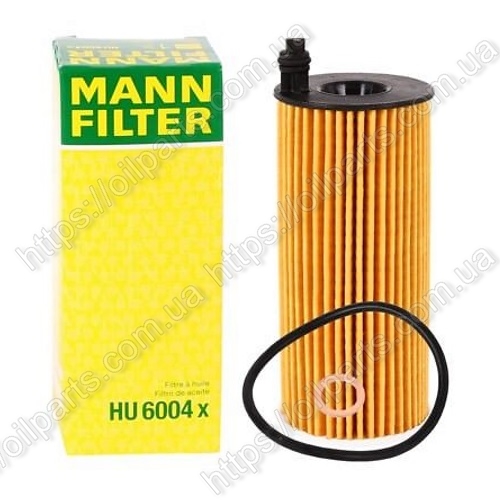 Фильтр масляный Mann HU6004X 