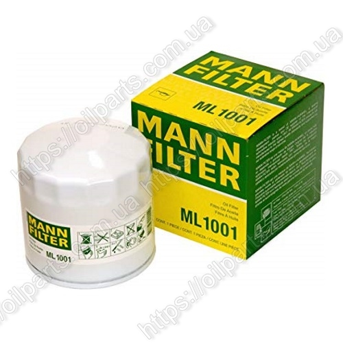 Фильтр масляный Mann ML1001 