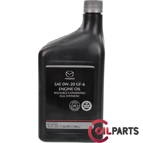 Масло MAZDA 0W-20 Engine Oil GF-6, 1qt 0000G6-0W20QT