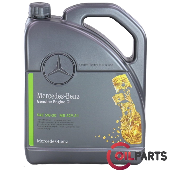 Масло MB 5W-30, 229.51, 5л. A000989690613ABDE
