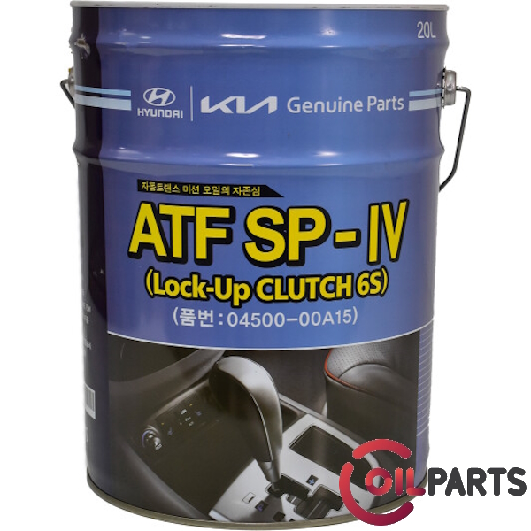Олива Mobis Hyundai/KIA ATF SP-IV, 20л. 04500-00A15