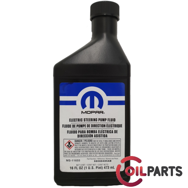 Масло Mopar Electric Power Steering Fluid, 0,473L. 68088485AB