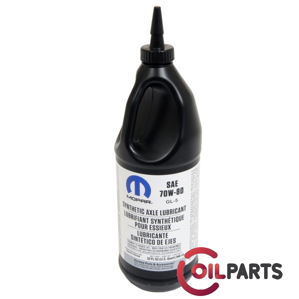 Масло MOPAR Gear Oil 70W-80, GL-5, 1qt. 68227765AB