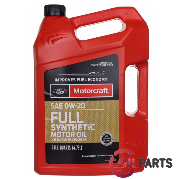 Масло MOTORCRAFT 0W-20 FULL SYNTHETIC, SP/GF-6, 5qt. XO0W20-5QFS
