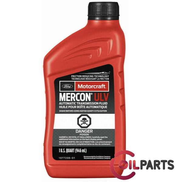 Масло MOTORCRAFT MERCON ULV ATF, 1qt XT12-QULV