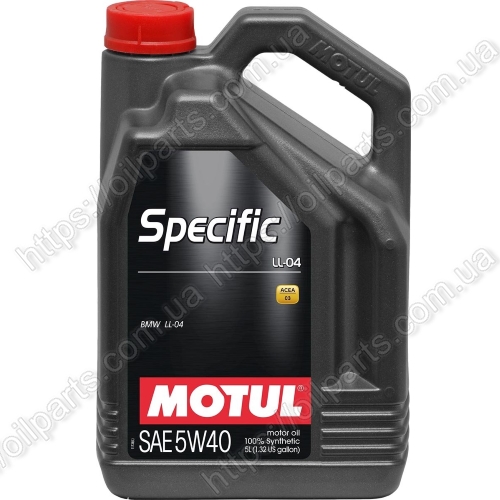 Масло Motul Specific LL-04 5W-40, 5л. 101274