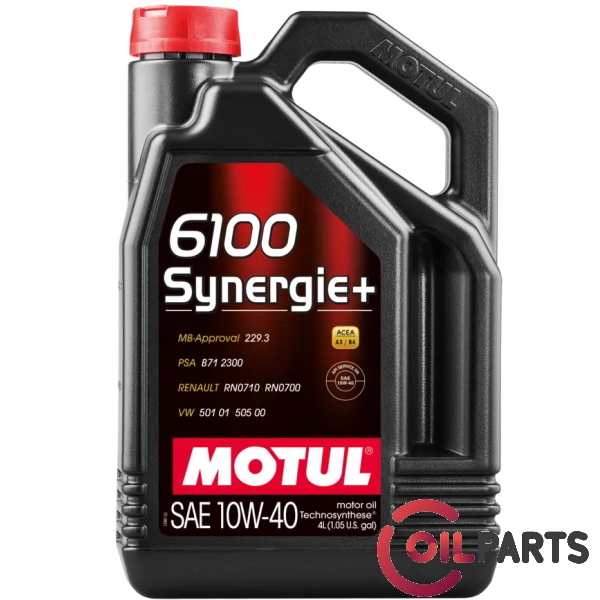 Масло Motul 6100 Synergie+ 10W-40 (4л.) 101491