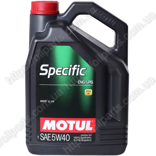 Масло Motul Specific CNG/LPG 5W-40 (5л.)