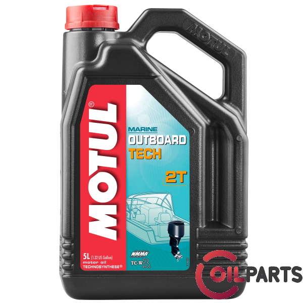 Масло Motul Outboard Tech 2T, 5л. 101728