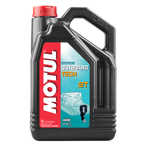 Масло Motul Outboard Tech 2T, 5л. 101728