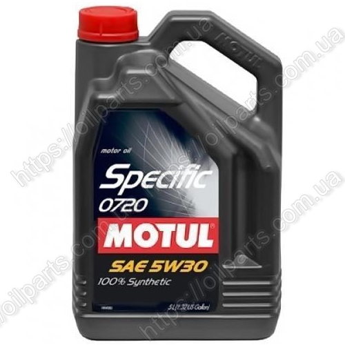 Масло Motul Specific 0720 5W-30 (5л.)