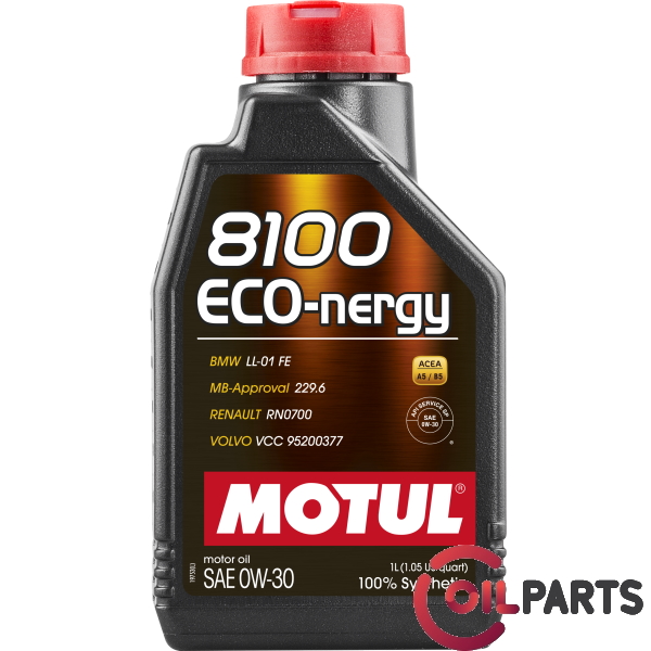 Масло Motul 8100 Eco-nergy 0W-30, 1л. 102793