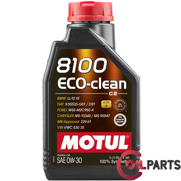 Олива Motul 8100 Eco-Clean 0W-30, 1л. 102888