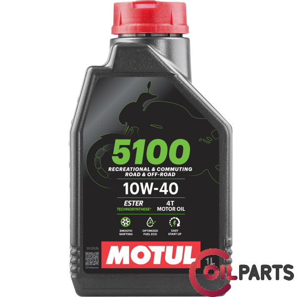 Масло Motul 5100 4T 10W-40, 1л 104066