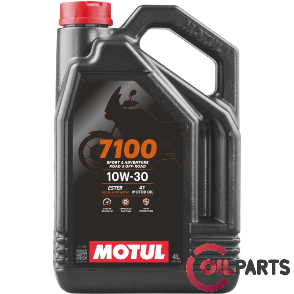 Масло Motul 7100 4T 10W-30, 4л 104090