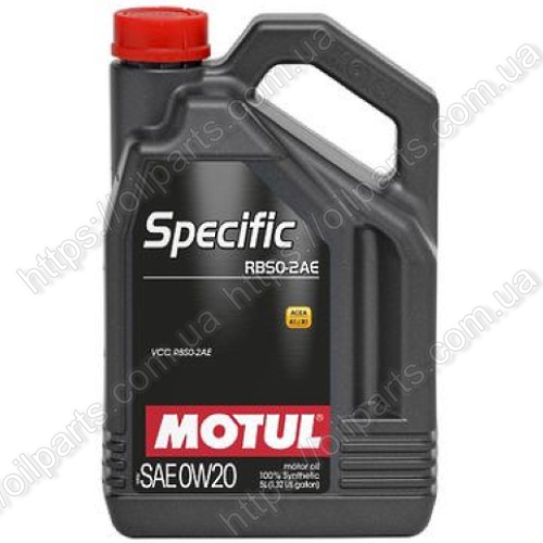 Масло Motul Specific RBS0-2AE 0W-20, 5л.