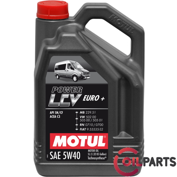 Масло Motul Power LCV Euro+ 5W-40 (5л.)