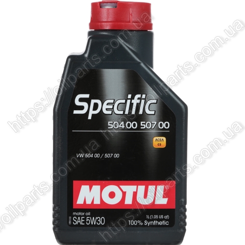 Масло Motul Specific 504 00 507 00 5W-30 (1л.)